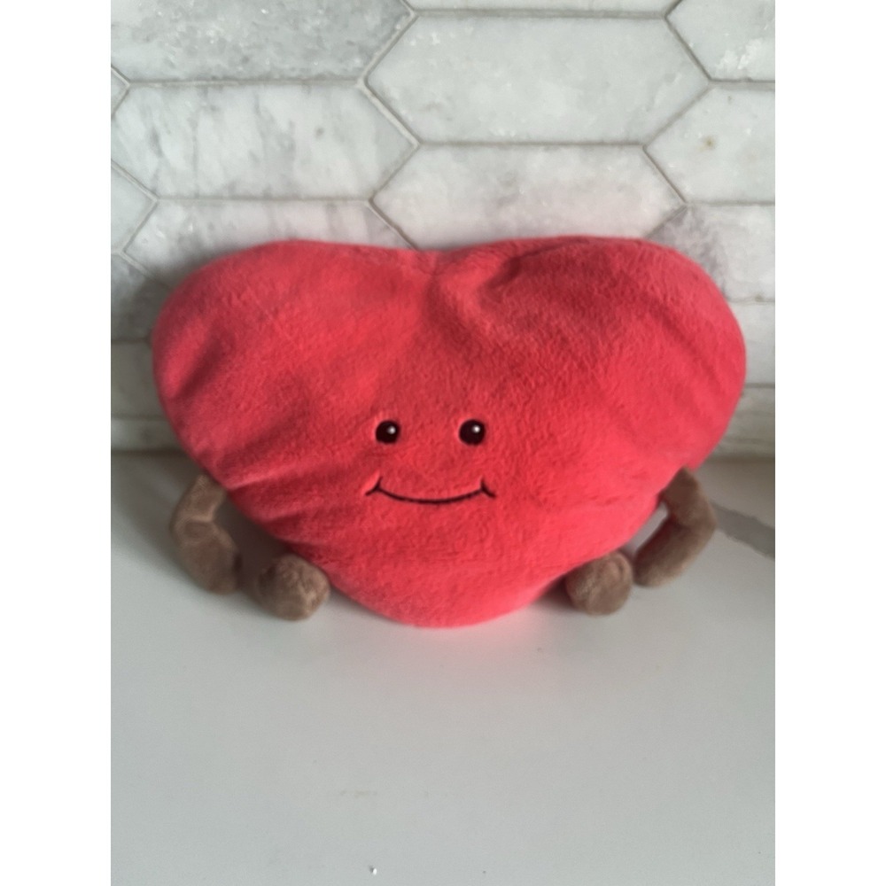 Warmies Microwavable Red Heart Plush Lavender Scented Heat Pack Soft